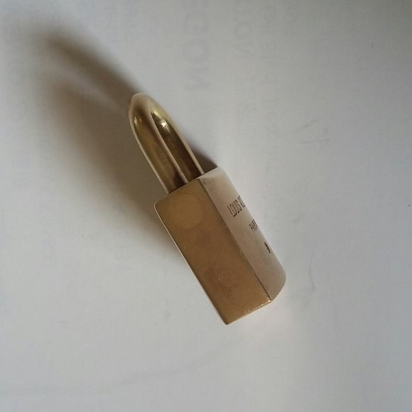 Rare Vintage Unisex Lock Charm Can Wear as Necklace Pendant Choker Apple iPhone - Picture 7 of 8